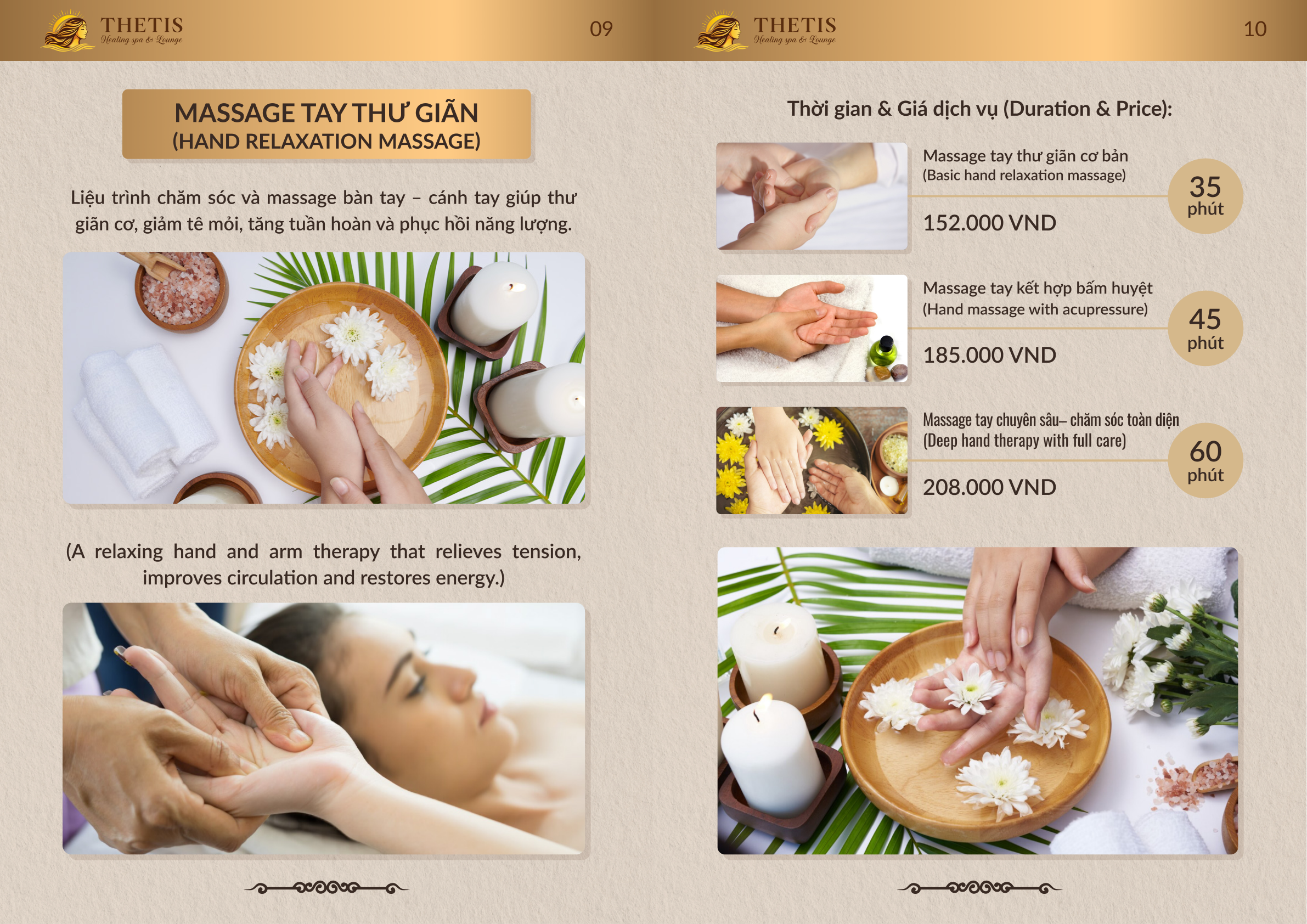 Massage tay thư giãn menu image